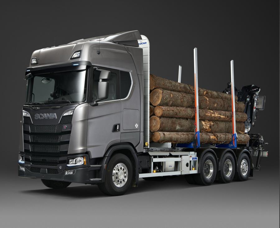  Scania S 730 8x4 Highline Timber Truck 2017 года  (фото 4 из 5)